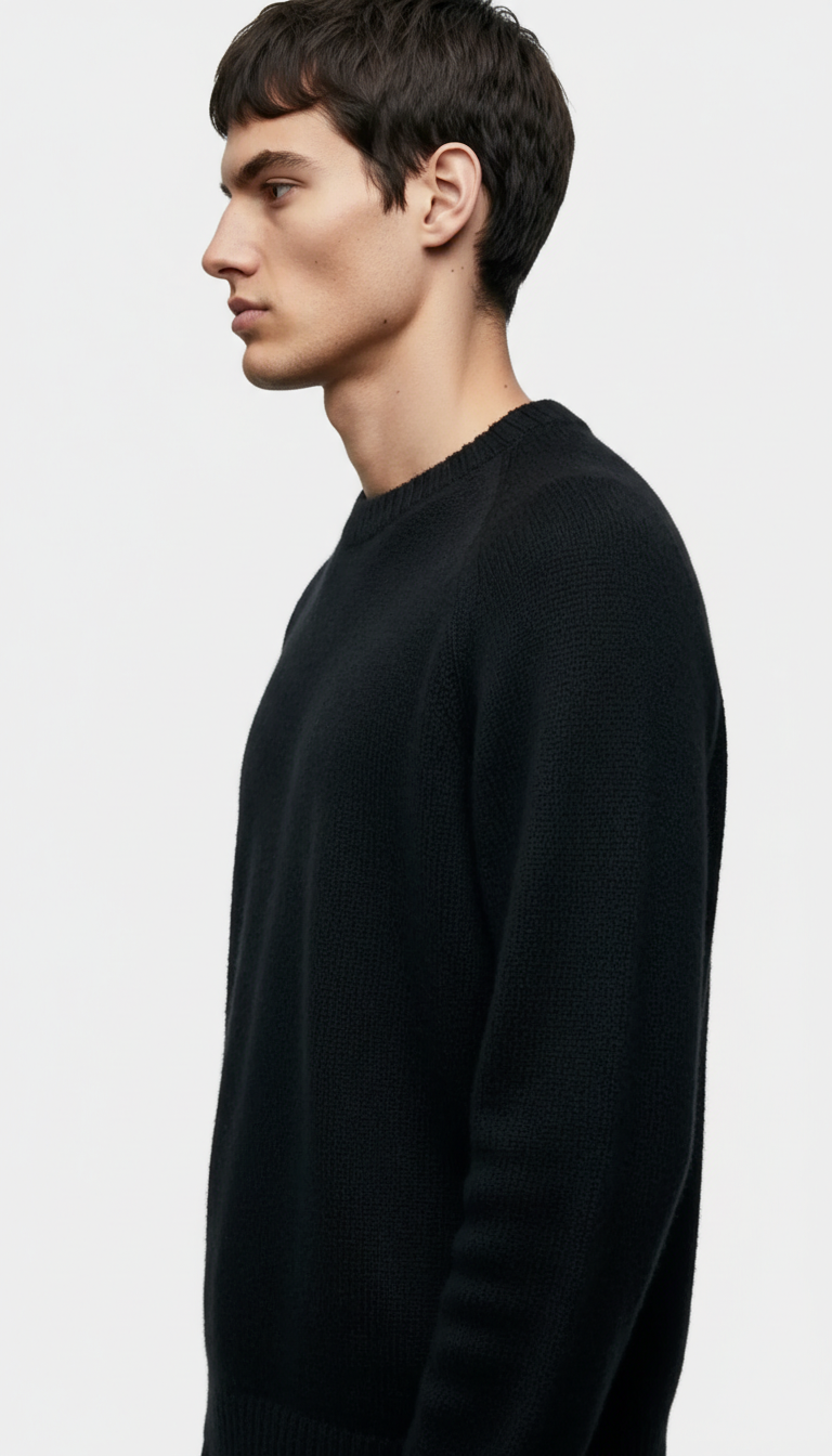 Ribbed Hem Sweater