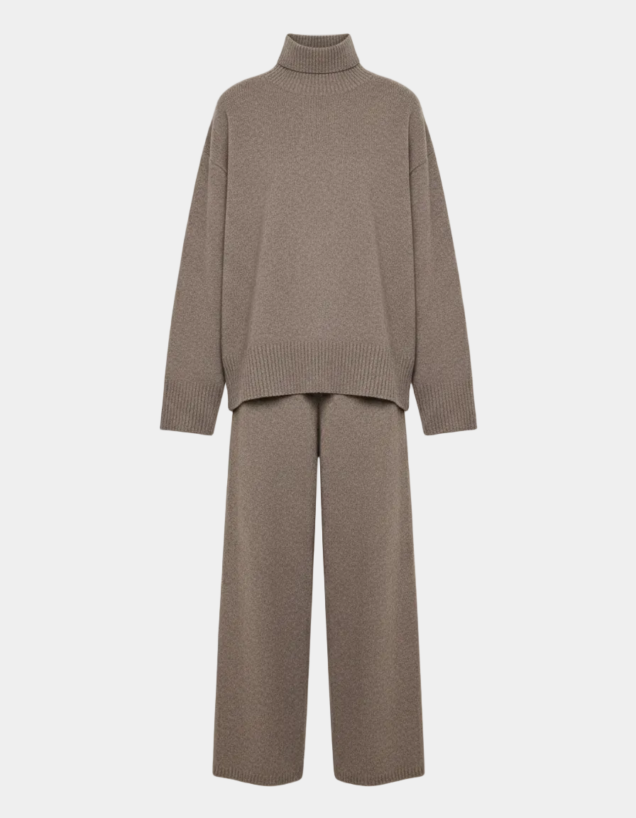 Turtleneck Sweater Set