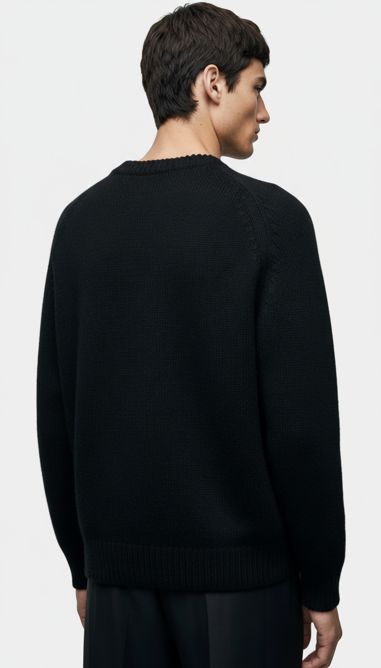 Ribbed Hem Sweater