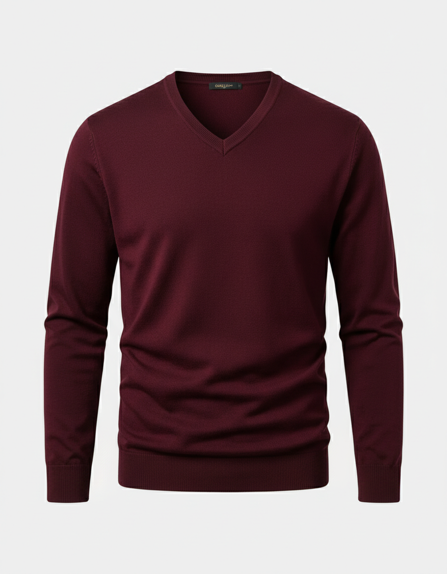 Ribbed Hem Sweater