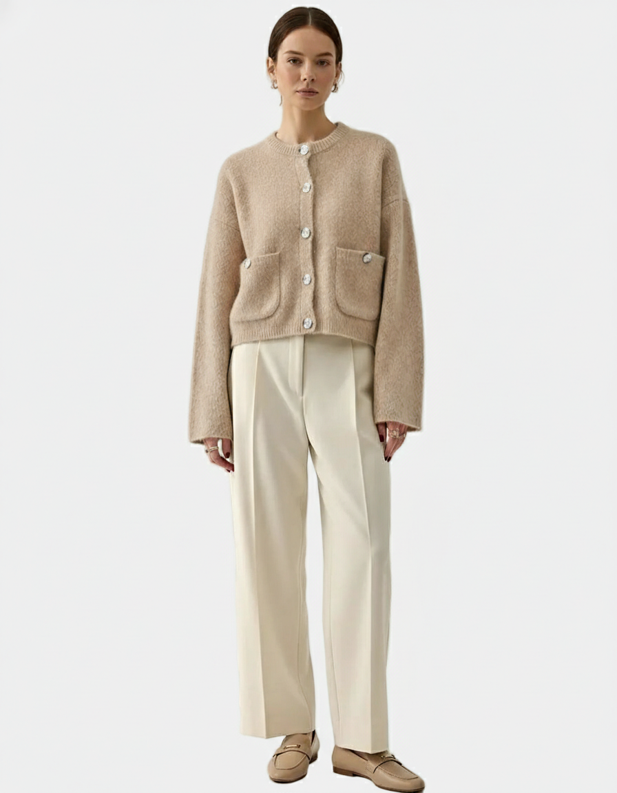 Textured Knit Cardigan