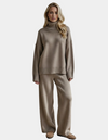 Turtleneck Sweater Set