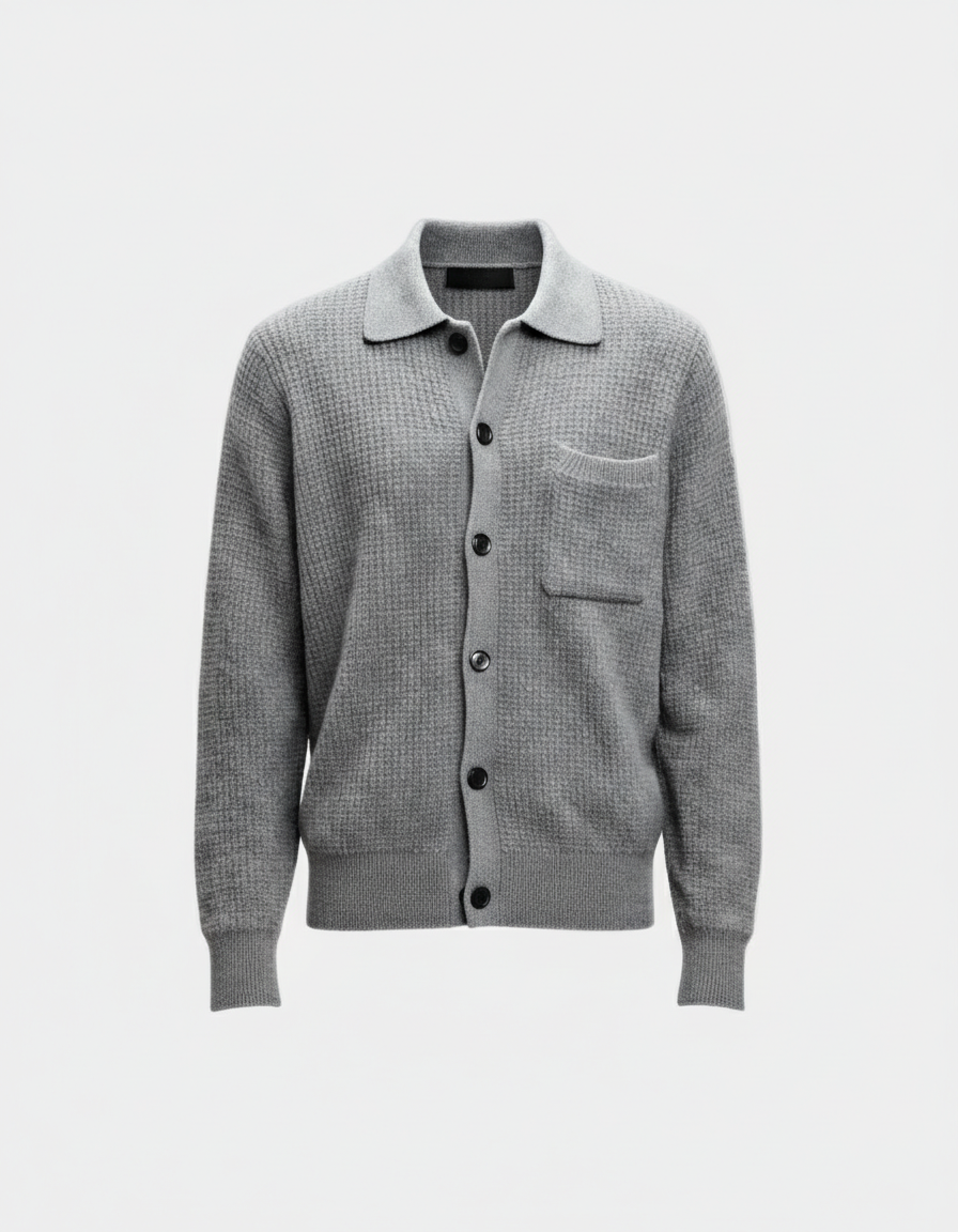 Collar Knit Cardigan