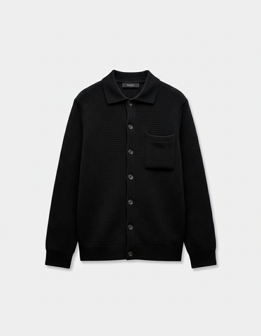 Collar Knit Cardigan
