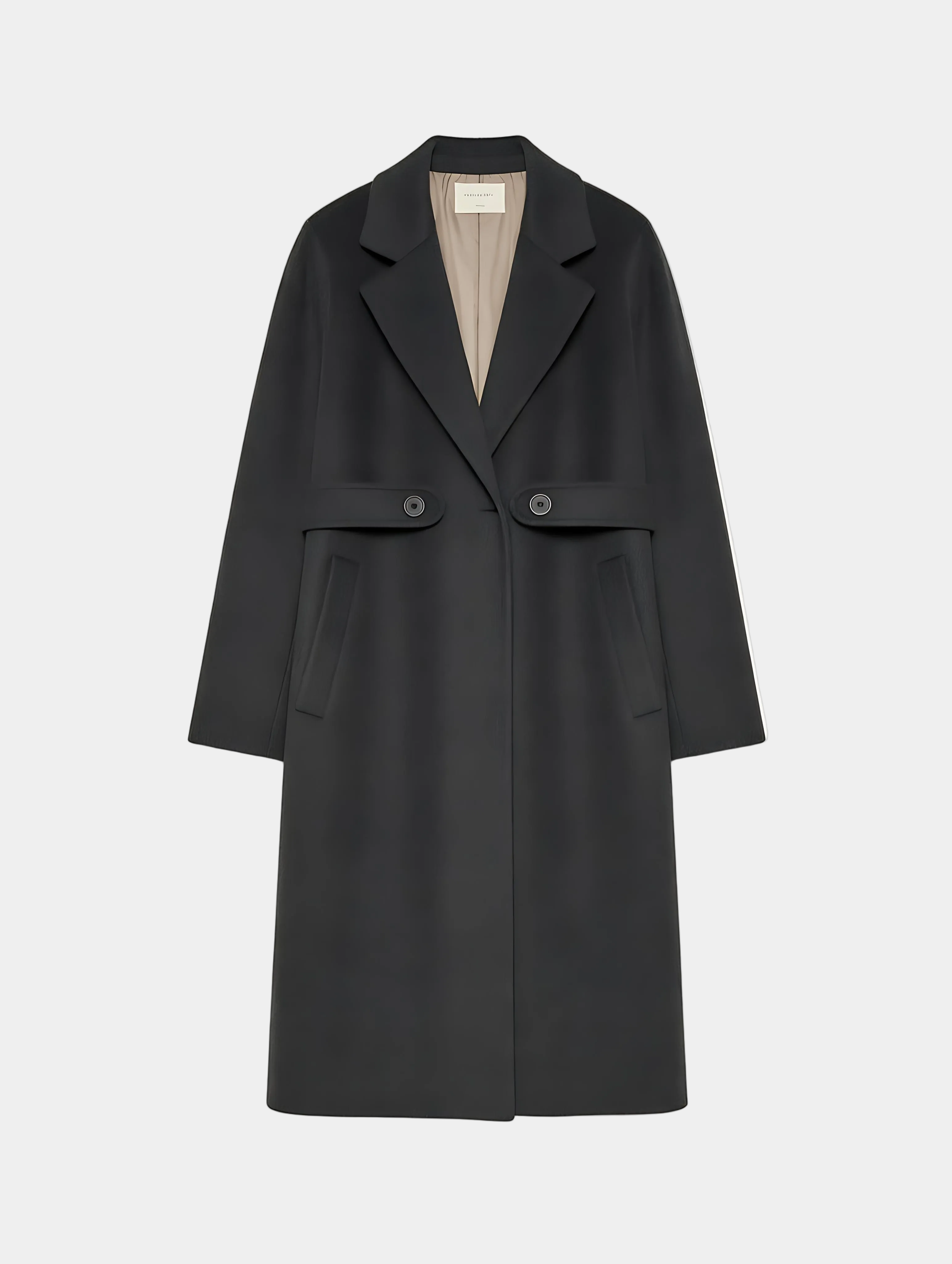 Wool Blend Overcoat