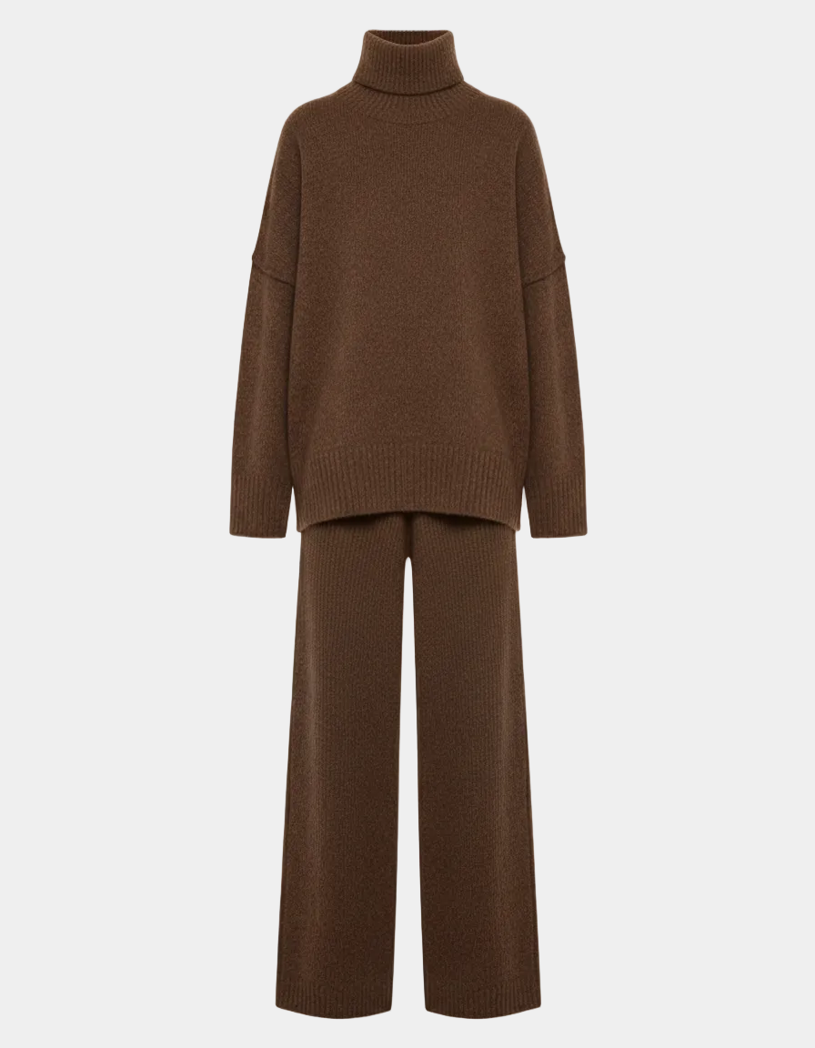 Turtleneck Sweater Set