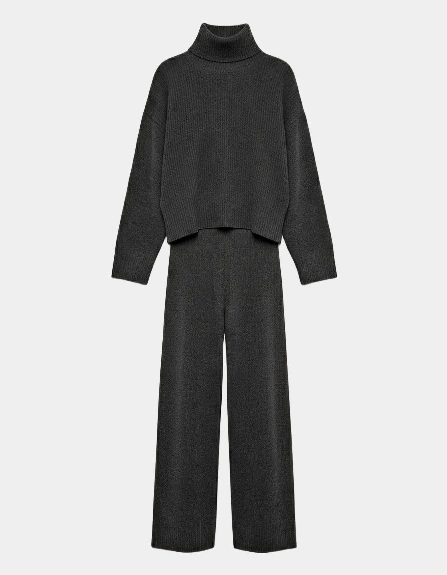 Turtleneck Sweater Set