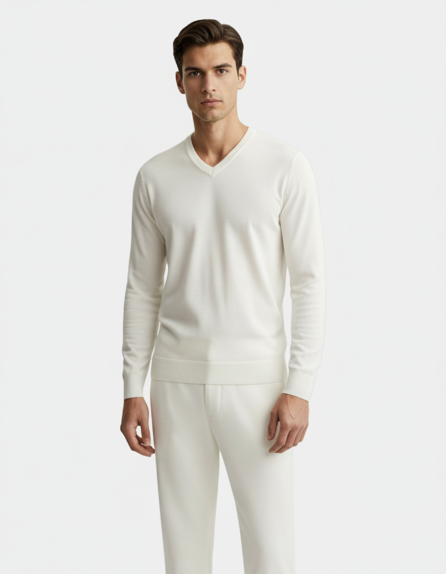 Ribbed Hem Sweater