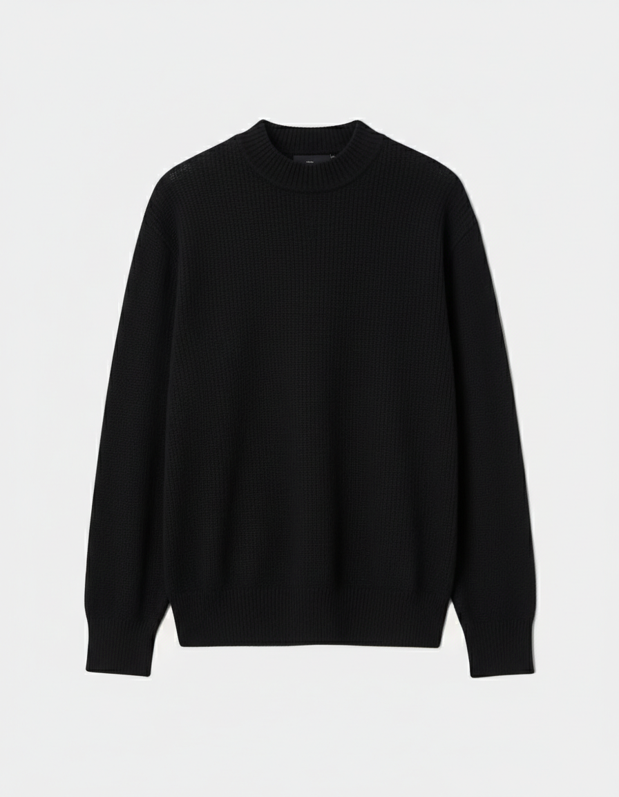 Ribbed Hem Sweater