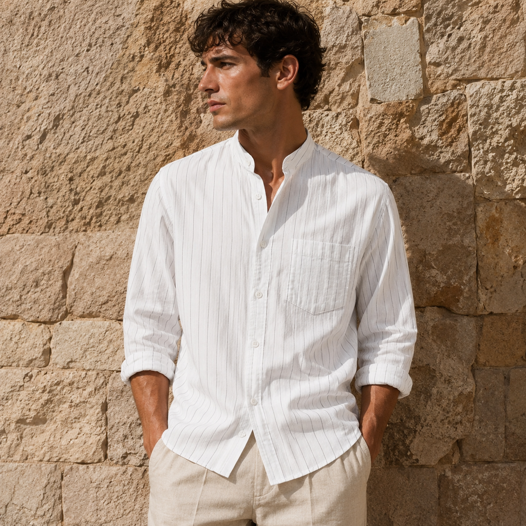 Striped Linen Shirt