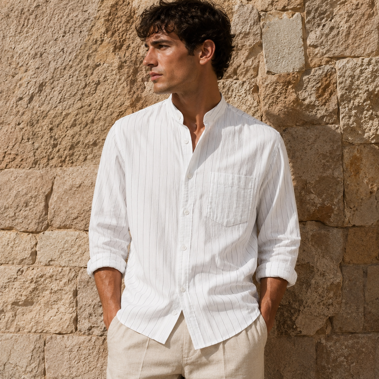 Striped Linen Shirt