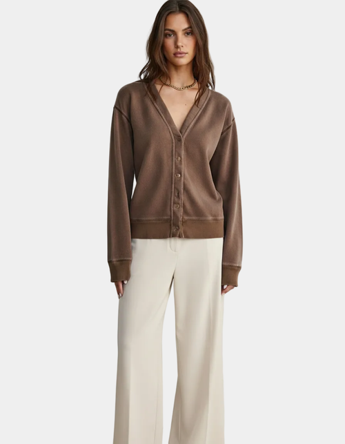 Button Front Cardigan