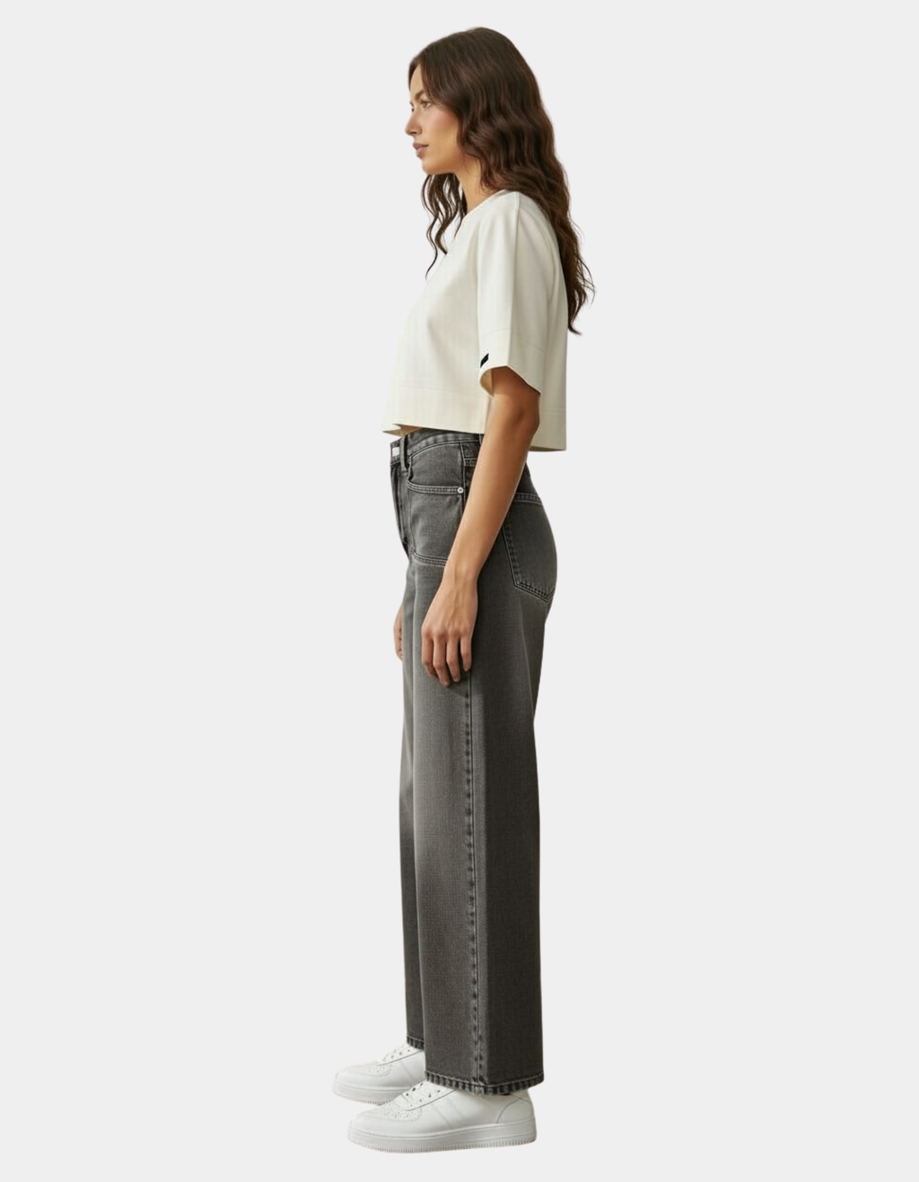 High-Waisted Vintage Jeans