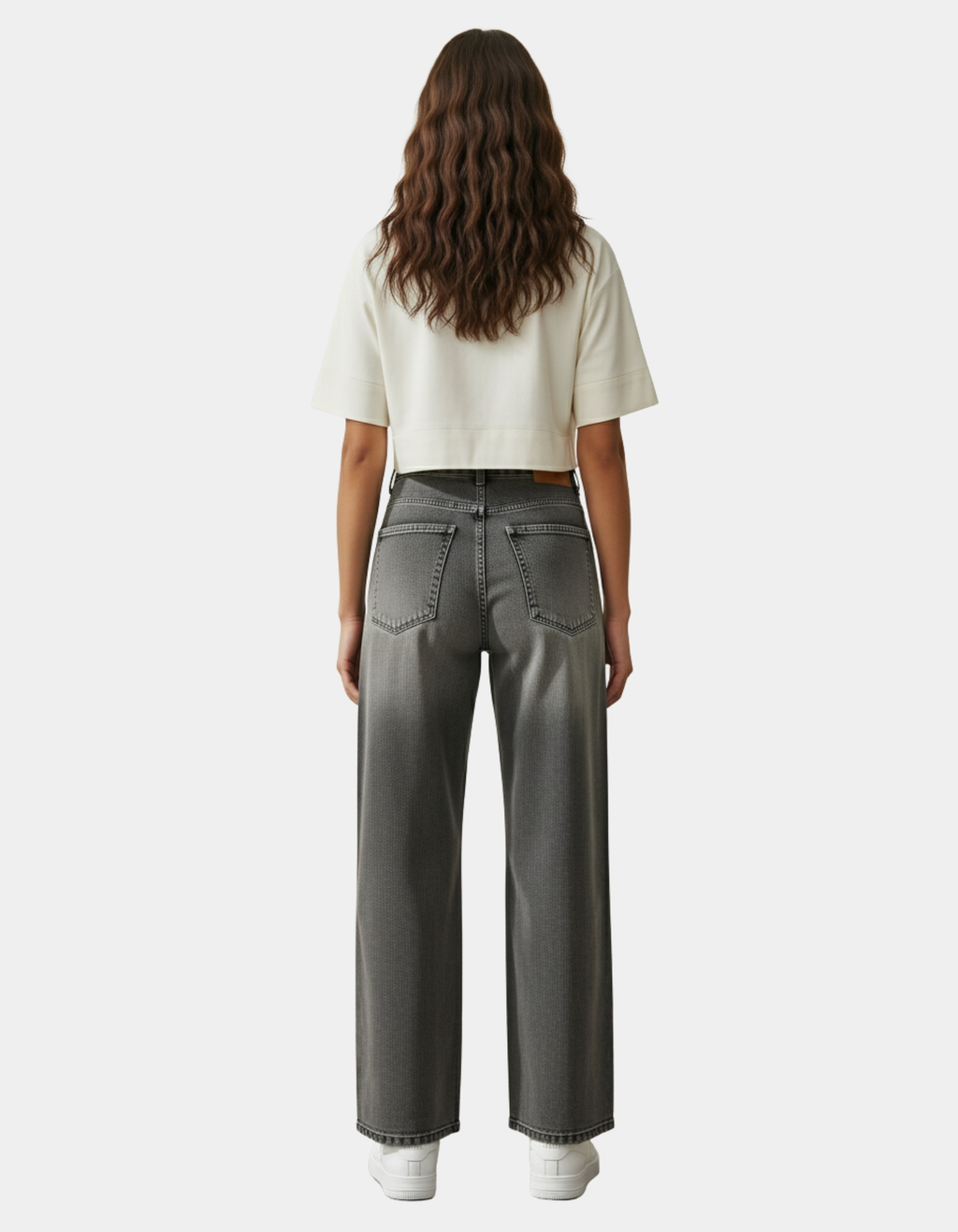 High-Waisted Vintage Jeans