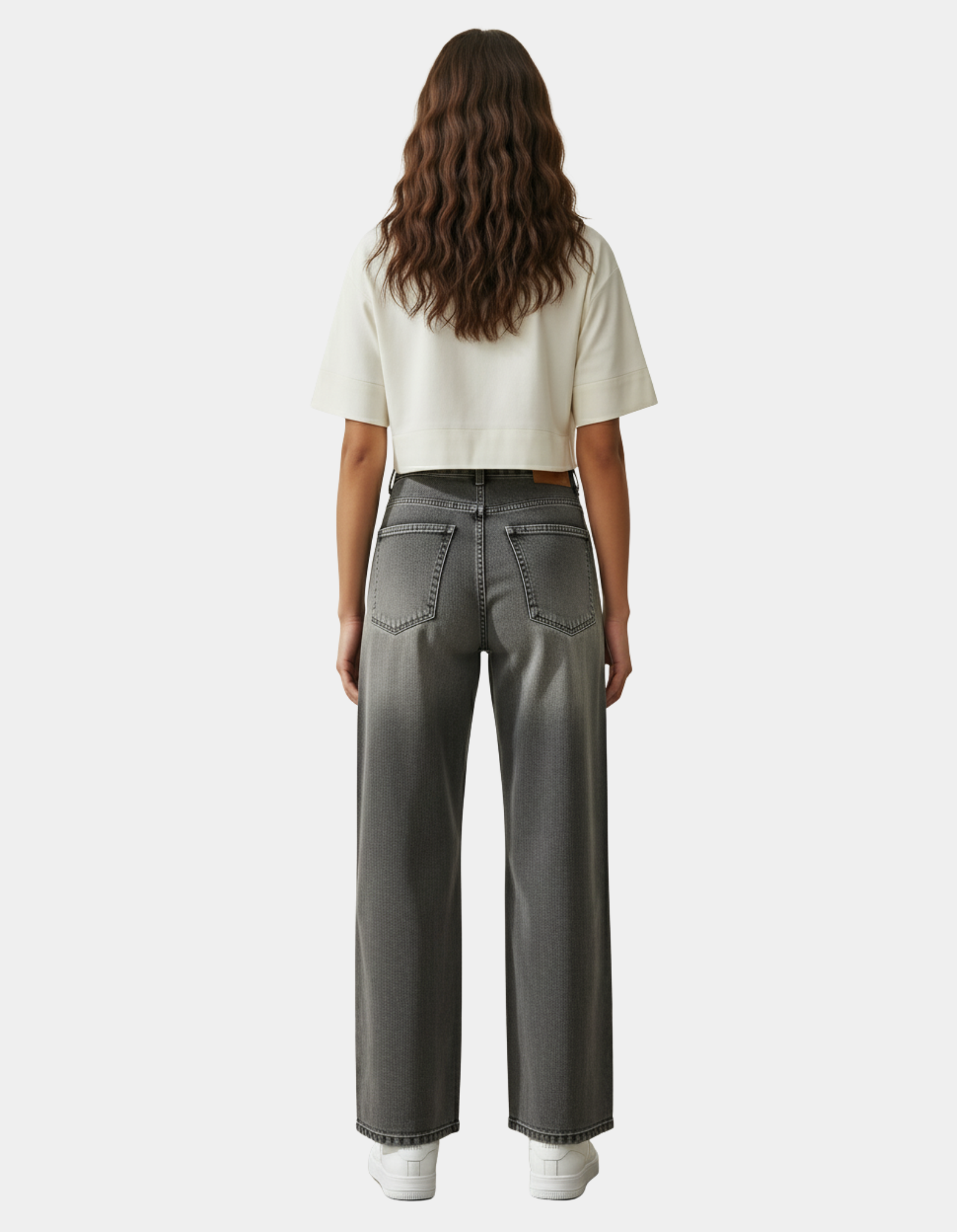 High-Waisted Vintage Jeans