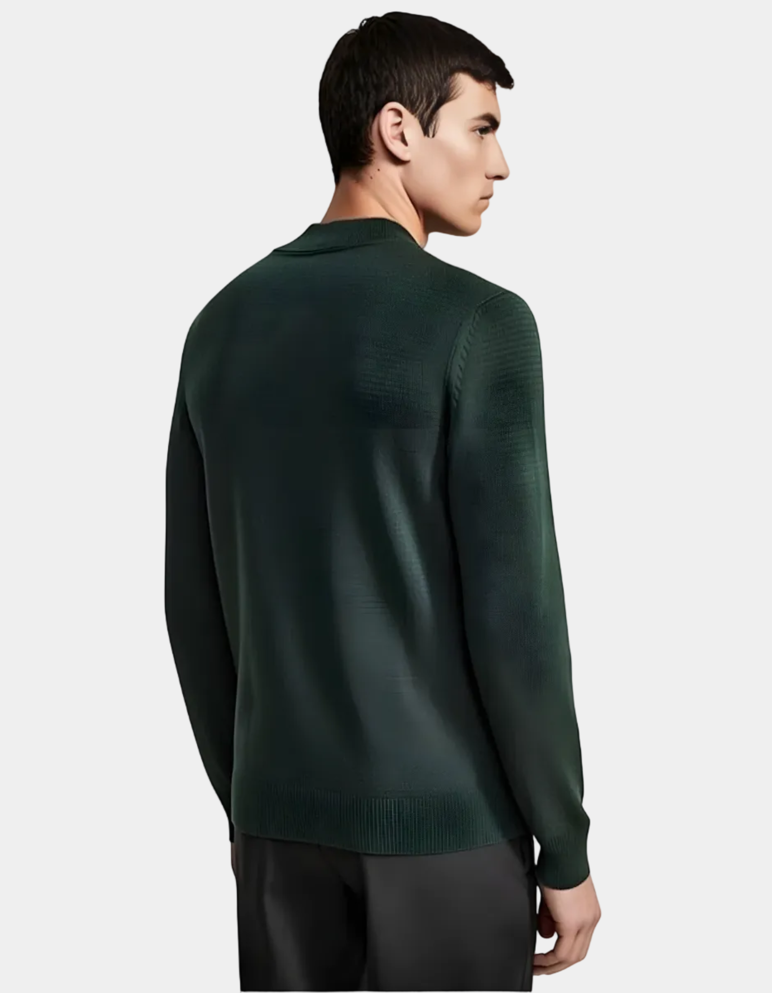 Textured Long Sleeve Sweater