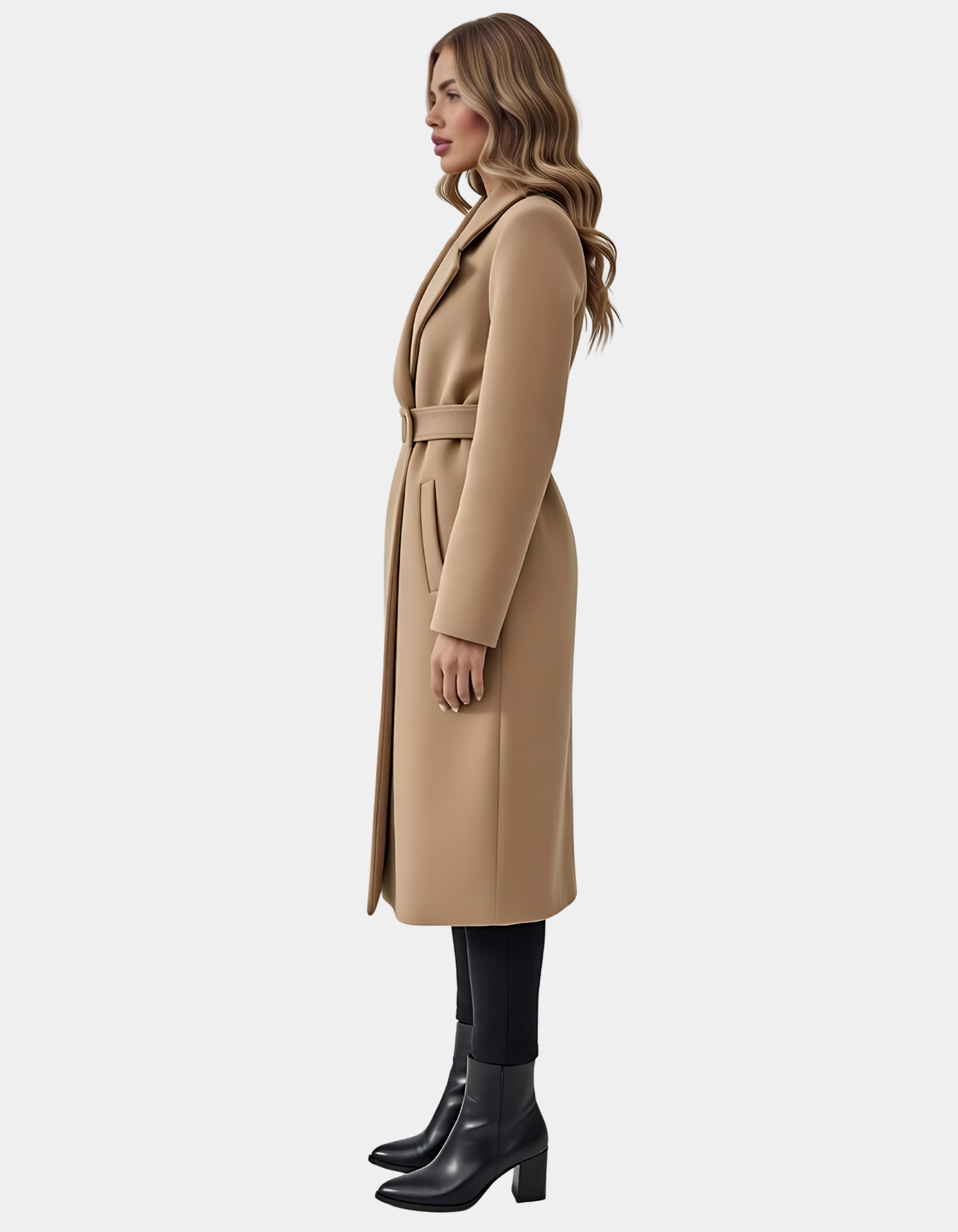Wool Blend Overcoat