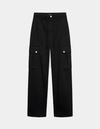 Drawstring Cargo Jeans
