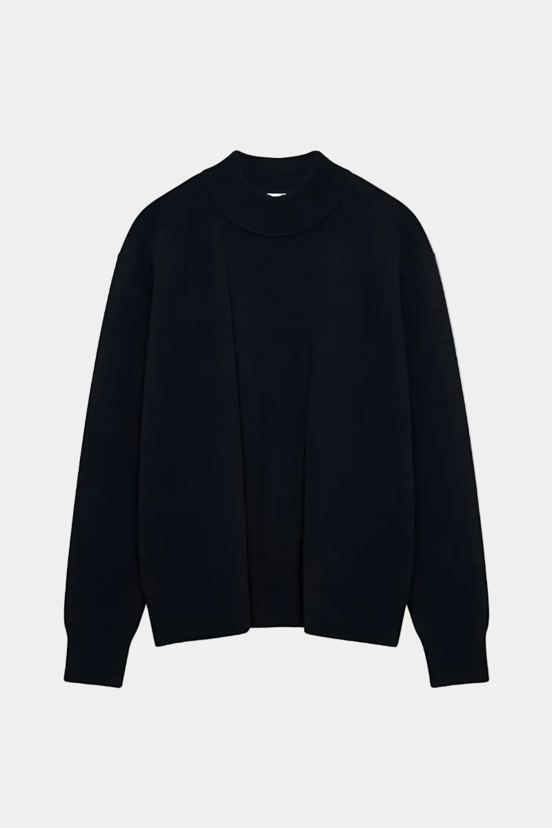 Textured Long Sleeve Sweater