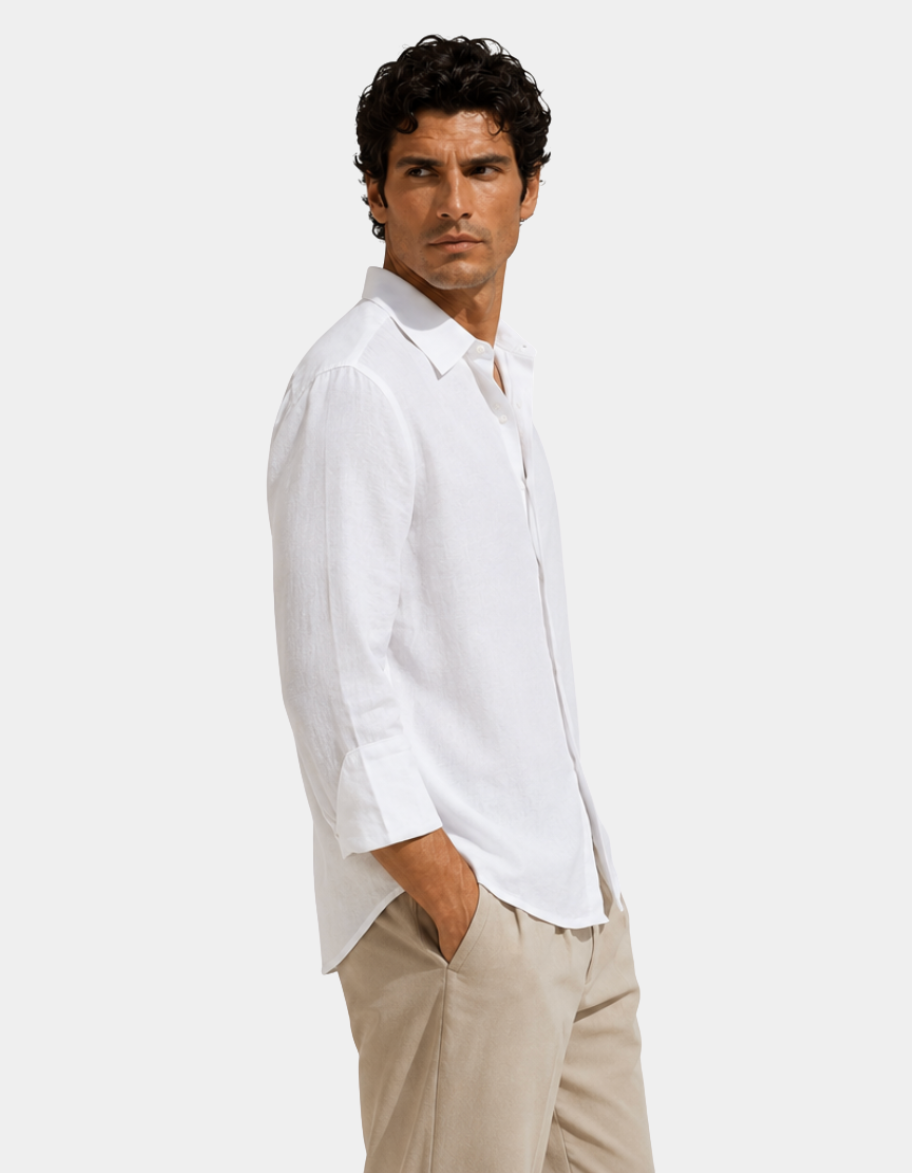 Long Sleeve Linen Shirt
