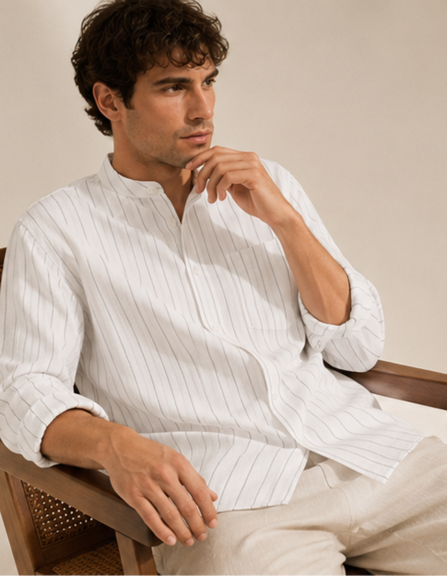 Striped Linen Shirt