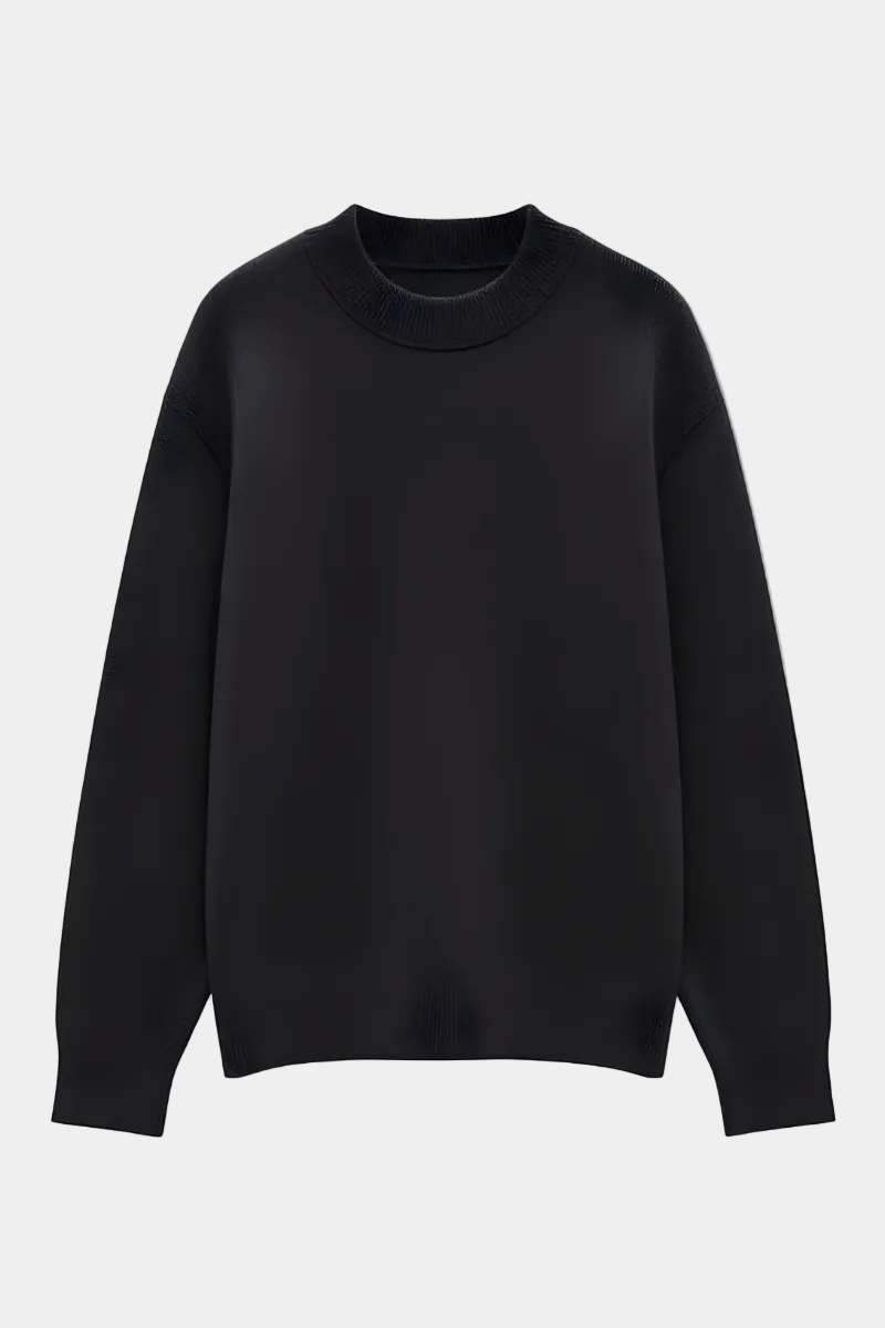 Textured Long Sleeve Sweater