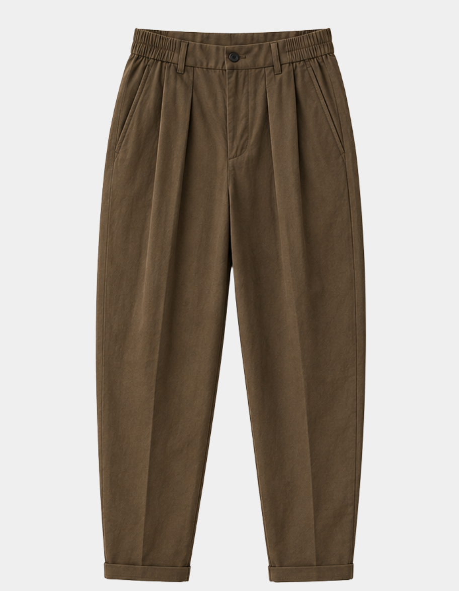 Loose Fit Linen Pants