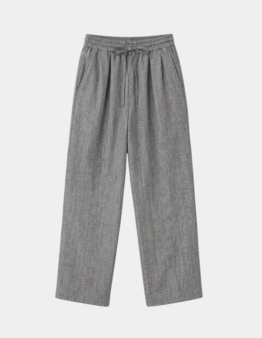 Drawstring Linen Pants