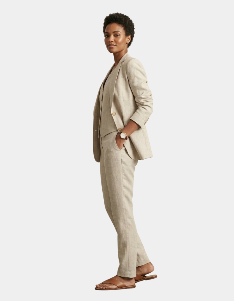 Wide Leg Linen Pants