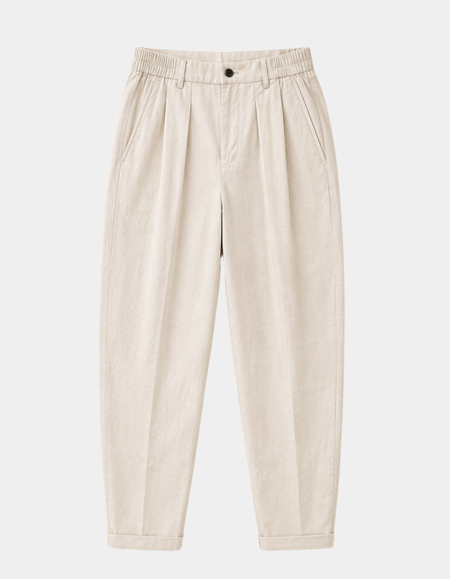 Loose Fit Linen Pants