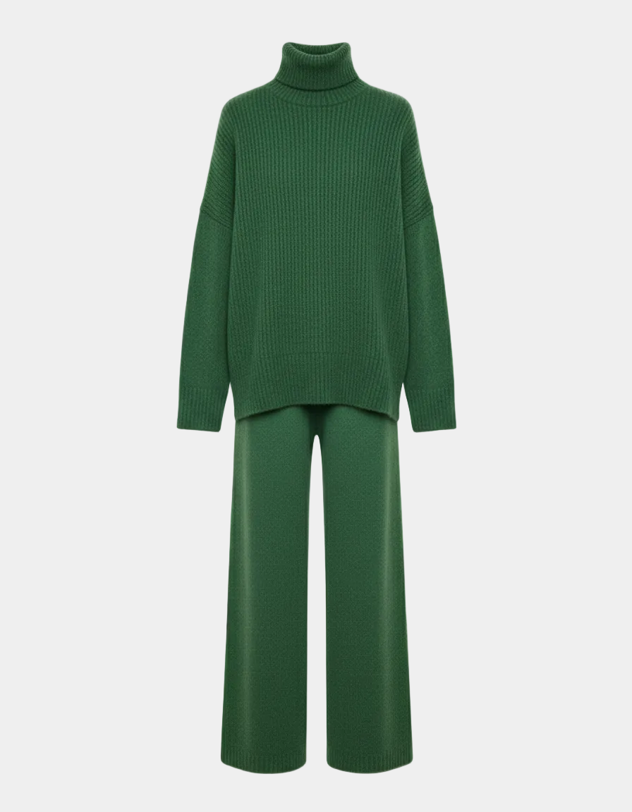 Turtleneck Sweater Set
