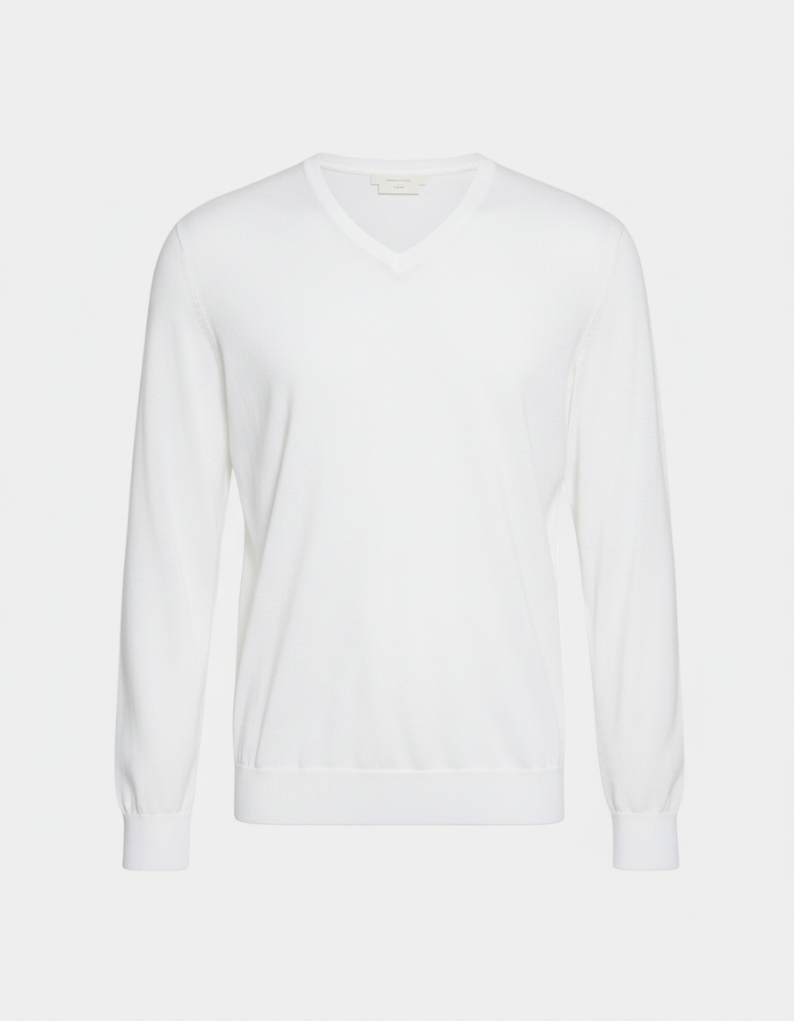 Ribbed Hem Sweater