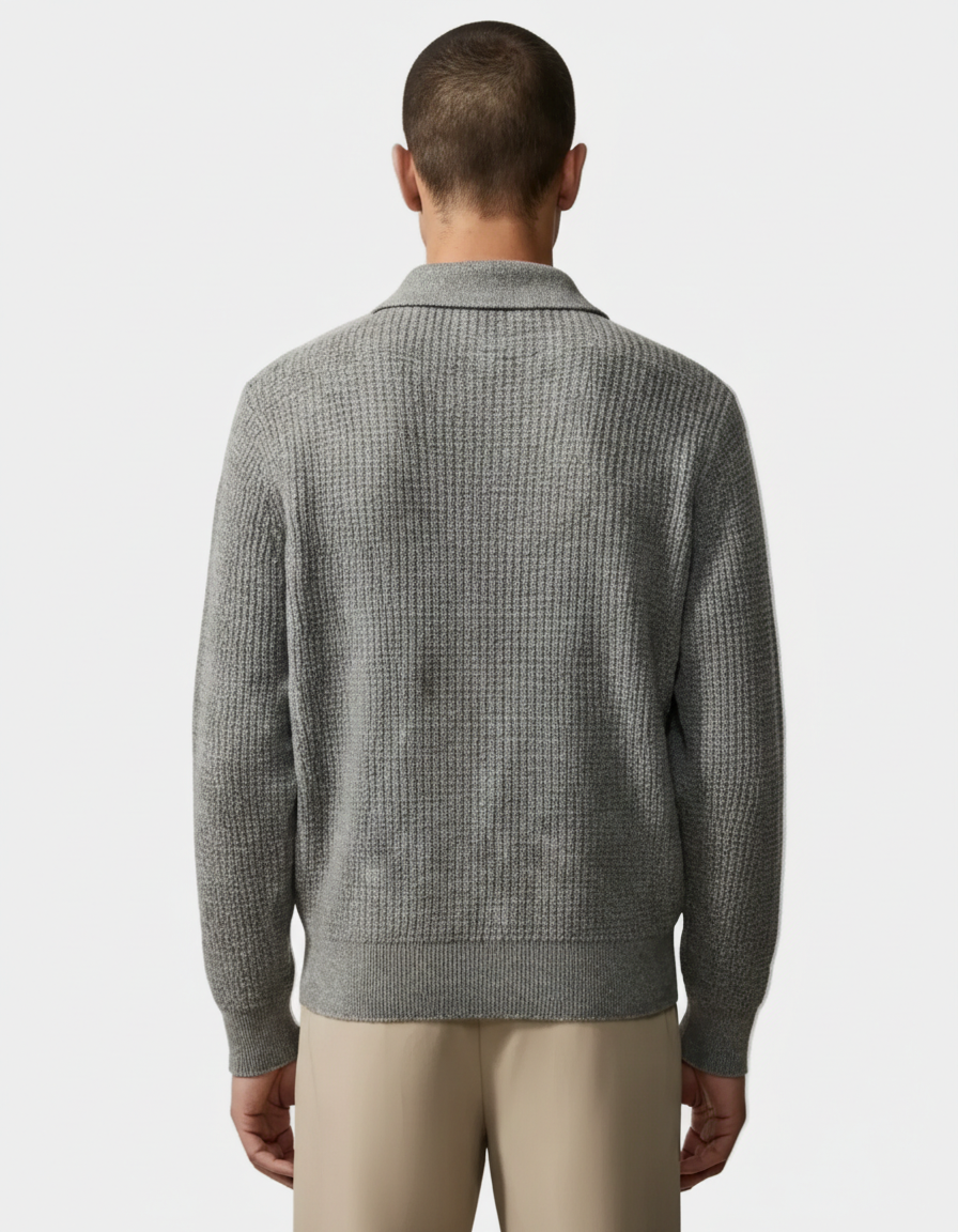 Collar Knit Cardigan
