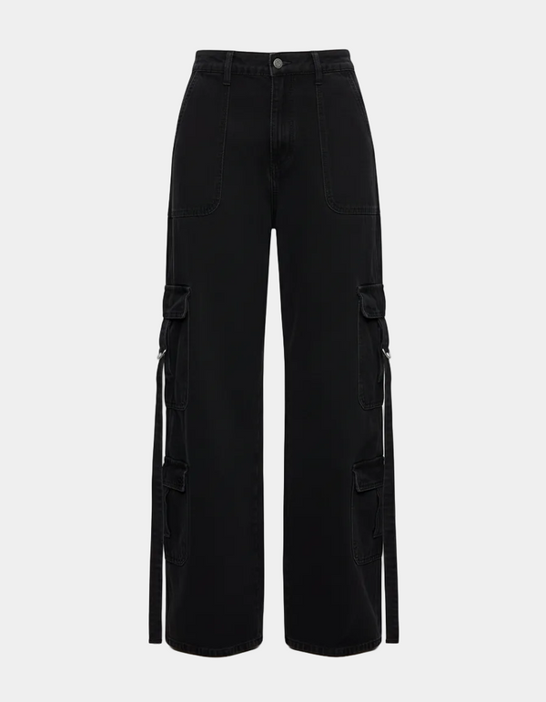 Wide Leg Cargo Jeans
