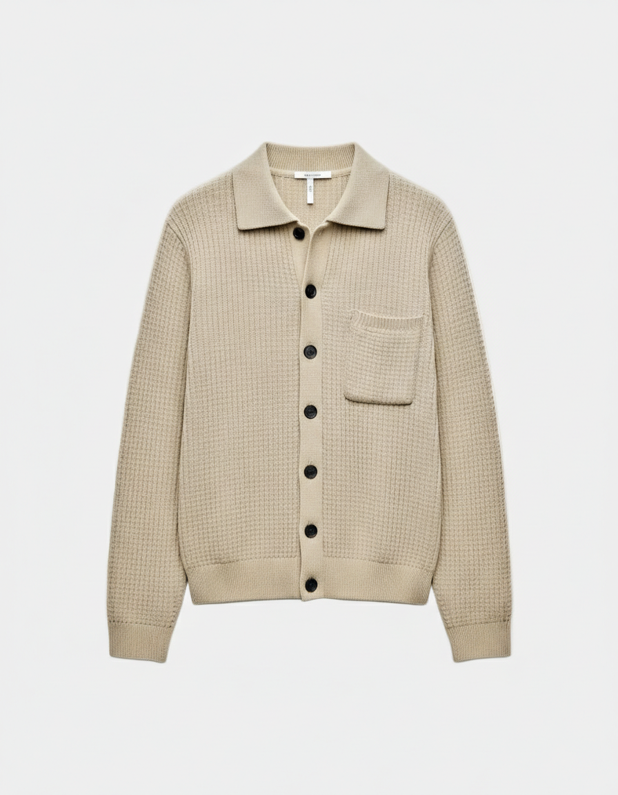 Collar Knit Cardigan