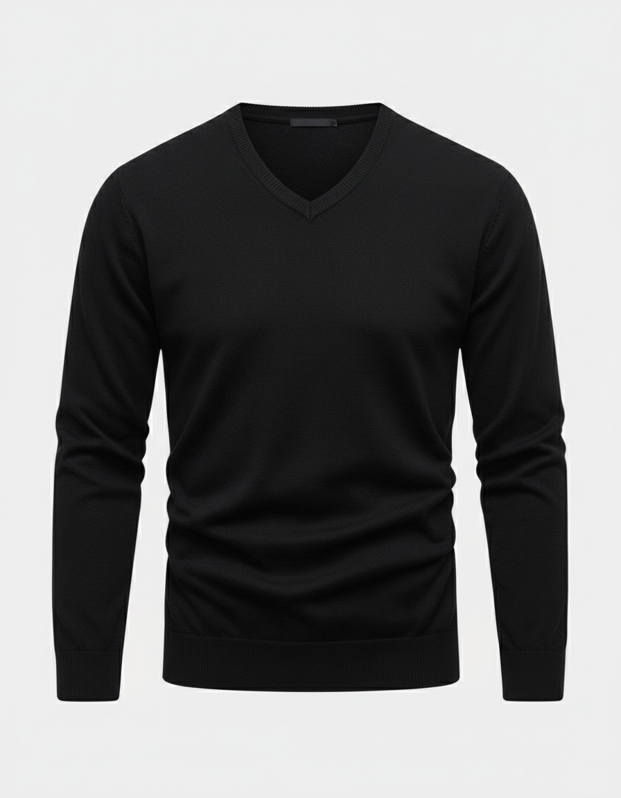 Ribbed Hem Sweater